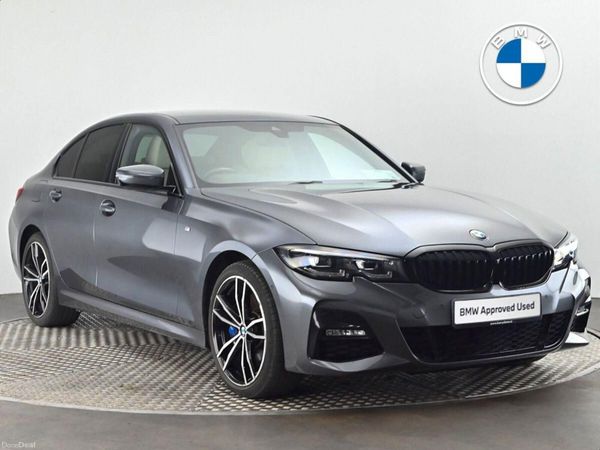 BMW 3-Series Saloon, Petrol Plug-in Hybrid, 2021, Grey