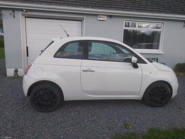 Fiat 500 Hatchback, Petrol, 2012, White