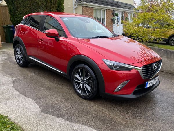 Mazda CX-3 SUV, Diesel, 2016, Red
