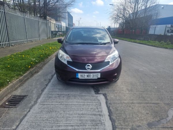 Nissan Note MPV, Petrol, 2016, Red