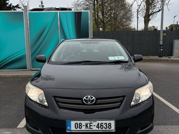 Toyota Corolla Saloon, Petrol, 2008, Black
