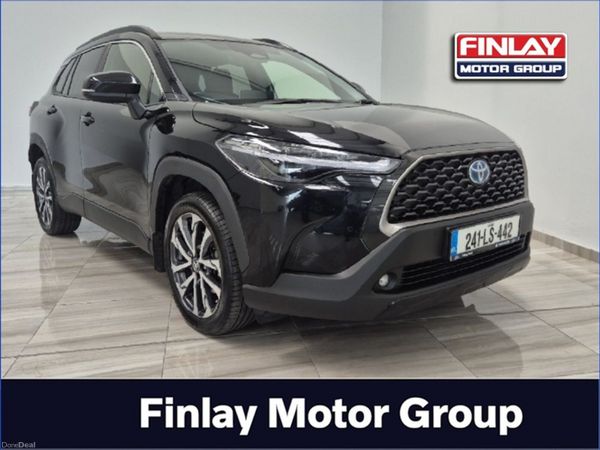 Toyota Corolla Cross SUV, Petrol Hybrid, 2024, Black