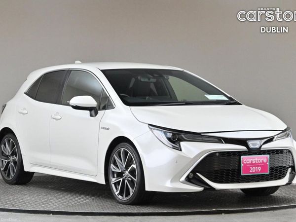 Toyota Corolla Hatchback, Petrol Hybrid, 2019, White