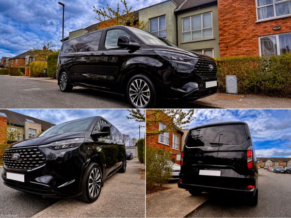 Ford Tourneo Custom MPV, Petrol Plug-in Hybrid, 2025, Black