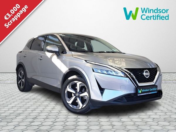Nissan Qashqai SUV, Petrol, 2022, Silver