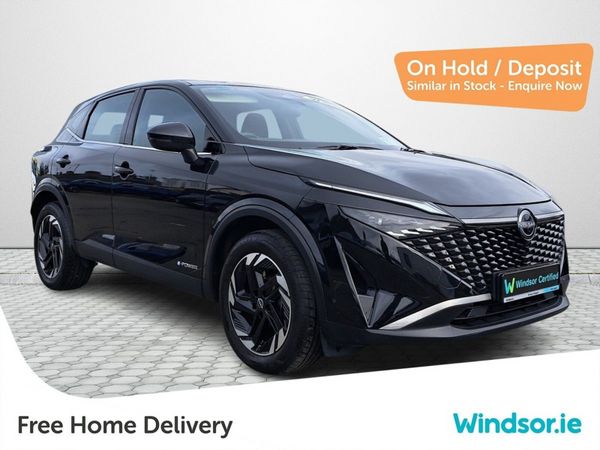 Nissan Qashqai SUV, Petrol Hybrid, 2025, Black