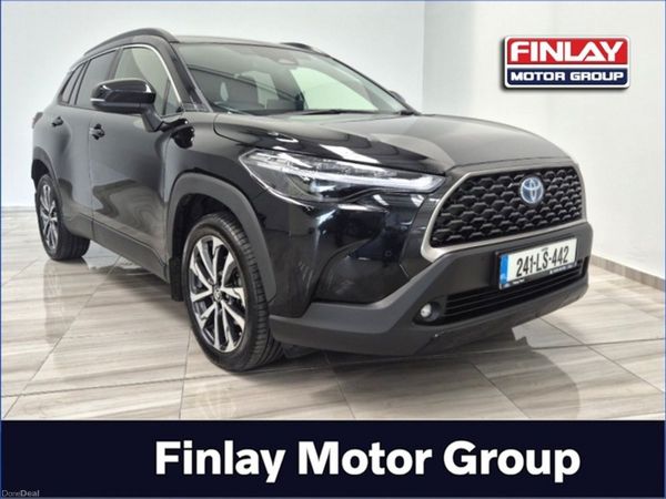 Toyota Corolla Cross SUV, Petrol Hybrid, 2024, Black