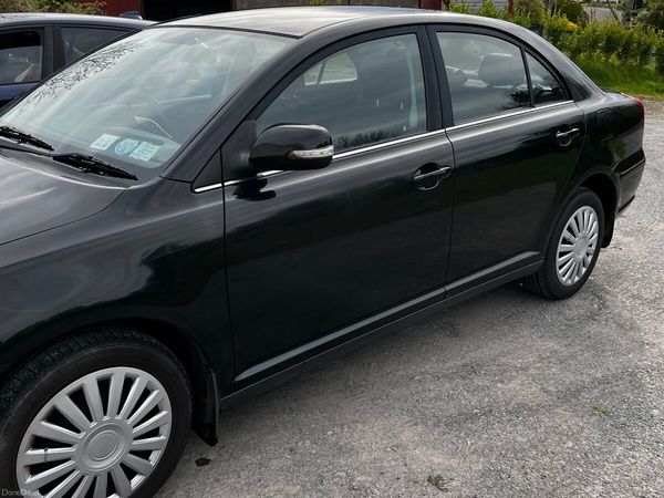 Toyota Avensis Saloon, Petrol, 2007, Black