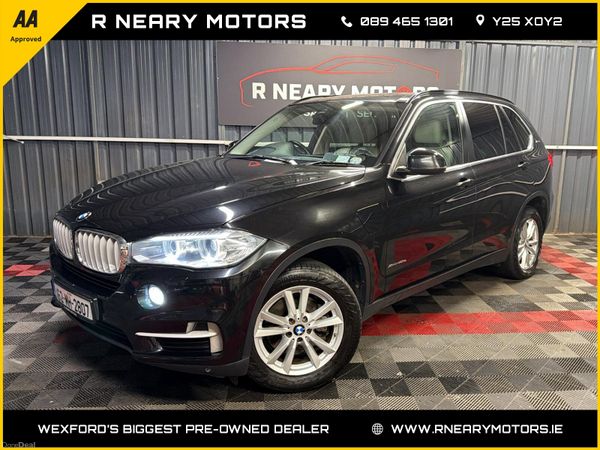 BMW X5 SUV, Petrol Plug-in Hybrid, 2016, Black