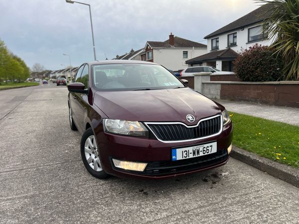 Skoda Rapid Saloon, Diesel, 2013, Red
