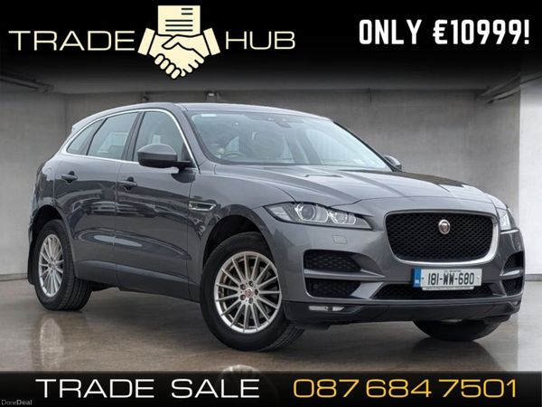 Jaguar F-Pace SUV, Diesel, 2018, Grey