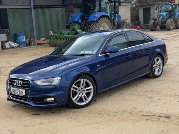 Audi A4 Saloon, Diesel, 2014, Blue