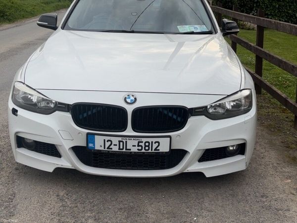 BMW 3-Series Saloon, Diesel, 2012, White