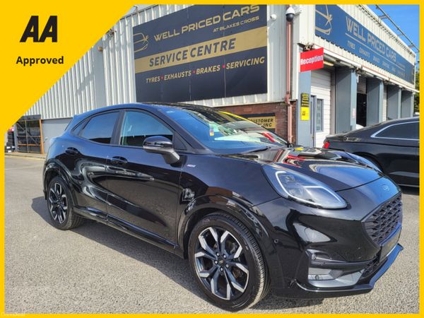 Ford Puma MPV, Petrol Hybrid, 2021, Black