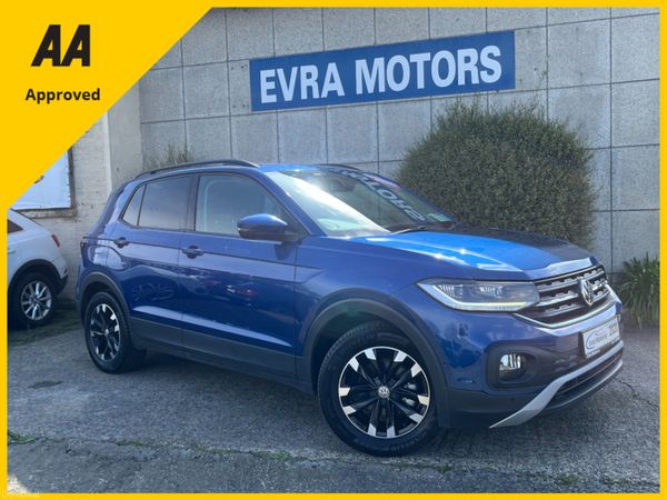 Volkswagen T-Cross SUV, Petrol, 2020, Blue