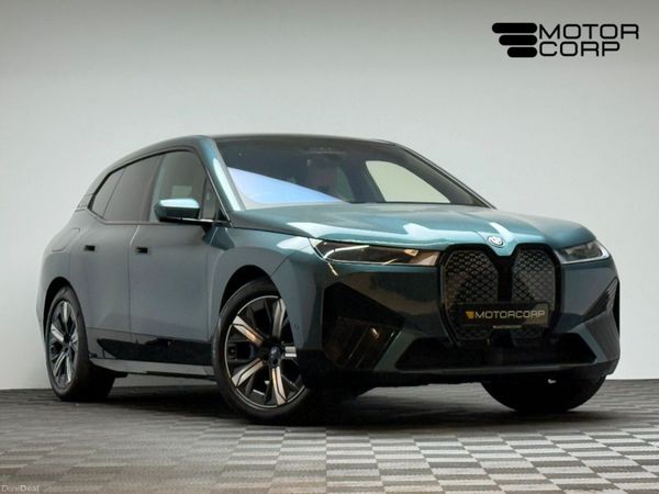 BMW iX SUV, Electric, 2022, Blue