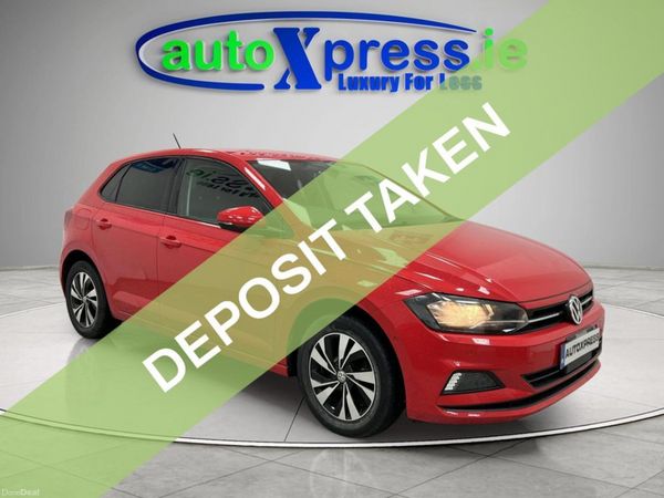 Volkswagen Polo Hatchback, Petrol, 2019, Red