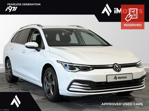 Volkswagen Golf Estate, Petrol, 2022, White