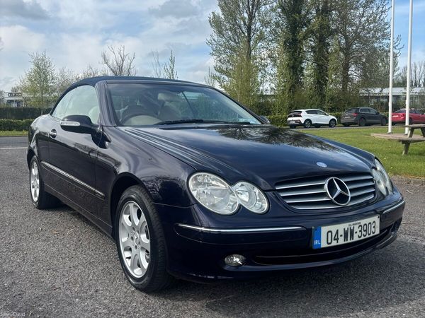 Mercedes-Benz CLK Convertible, Petrol, 2004, Blue
