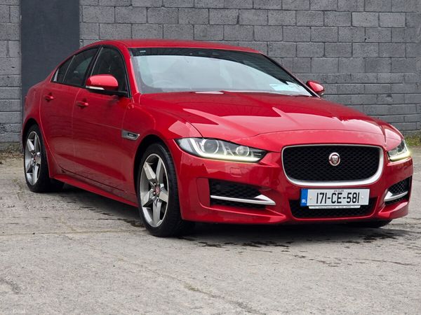 Jaguar XE Saloon, Diesel, 2017, Red