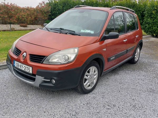 Renault Scenic MPV, Diesel, 2008, Orange