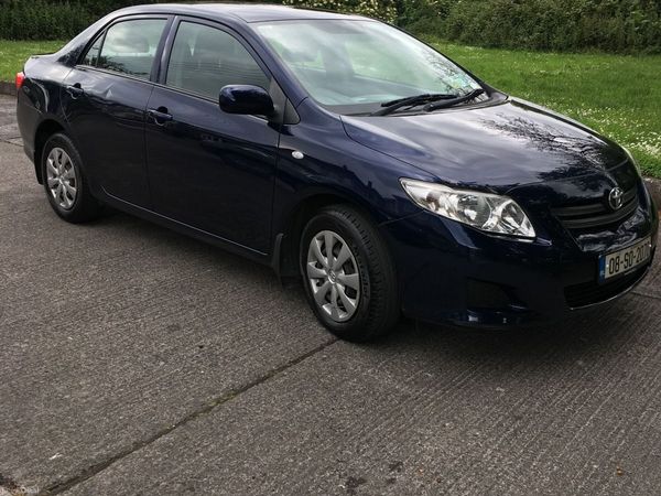 Toyota Corolla Saloon, Petrol, 2008, Blue
