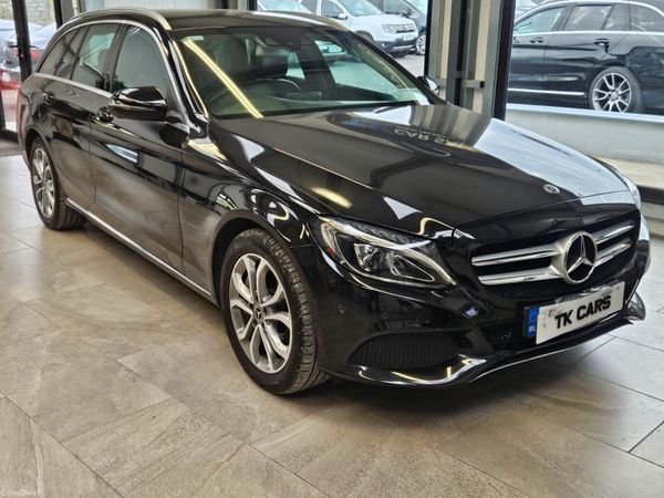 Mercedes-Benz C-Class Estate, Petrol Plug-in Hybrid, 2018, Black
