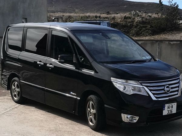 Nissan Serena MPV, Petrol Hybrid, 2014, Black