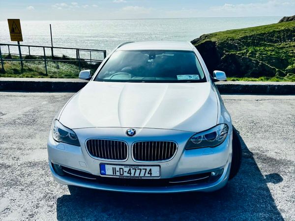 BMW 5-Series Estate, Diesel, 2011, Silver