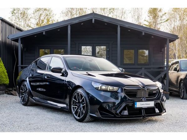 BMW M5 Saloon, Petrol Plug-in Hybrid, 2024, Black