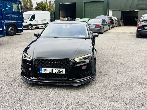 Audi A3 Saloon, Petrol, 2016, Black