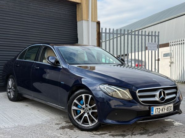 Mercedes-Benz E-Class Saloon, Petrol Plug-in Hybrid, 2017, Blue