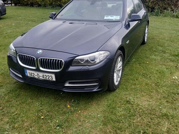 BMW 5-Series Saloon, Diesel, 2014, Blue