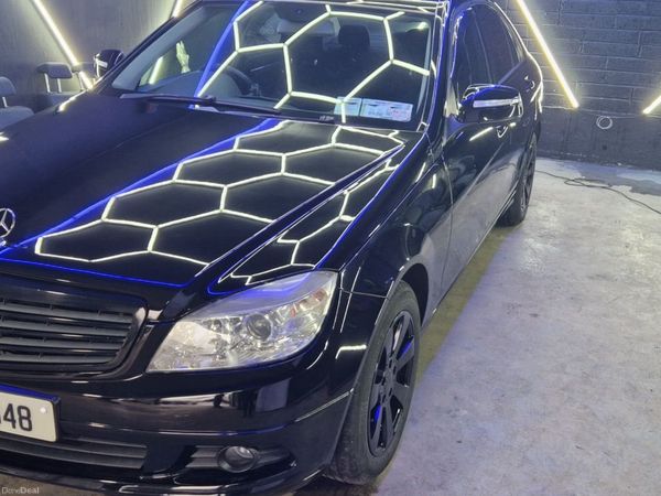 Mercedes-Benz C-Class Saloon, Petrol, 2008, Black