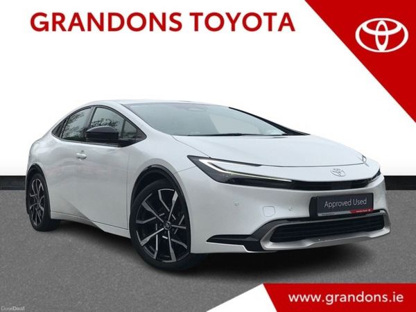 Toyota Prius Hatchback, Petrol Plug-in Hybrid, 2023, White