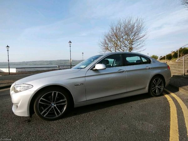 BMW 5-Series Saloon, Diesel, 2013, Silver