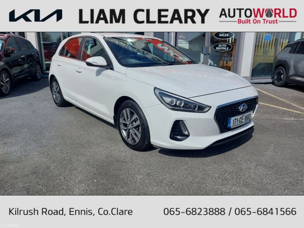 Hyundai i30 Hatchback, Diesel, 2017, White