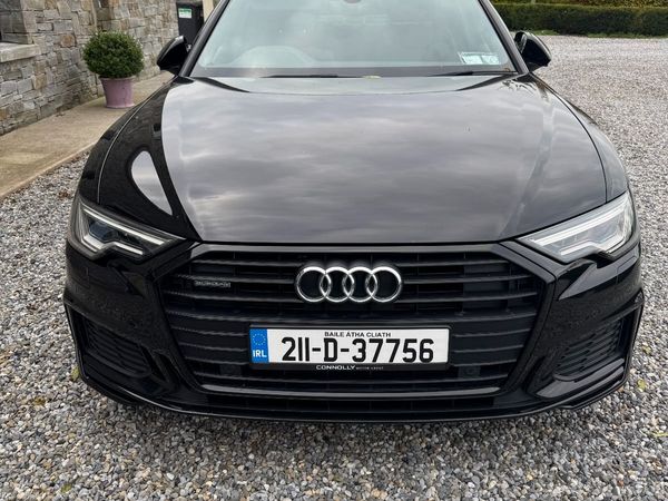 Audi A6 Saloon, Diesel, 2021, Black