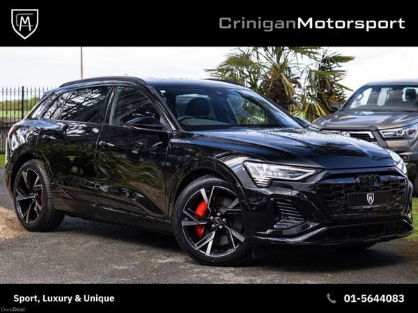Audi Q8 e-tron SUV, Electric, 2024, Black
