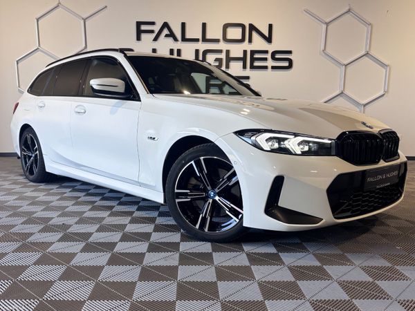 BMW 3-Series Estate, Petrol Plug-in Hybrid, 2023, White