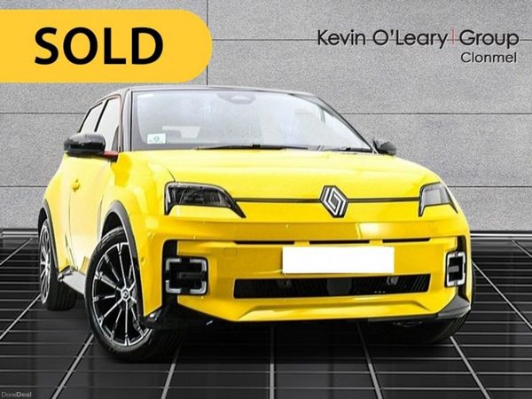 Renault 5 E-Tech Hatchback, Electric, 2026, Yellow