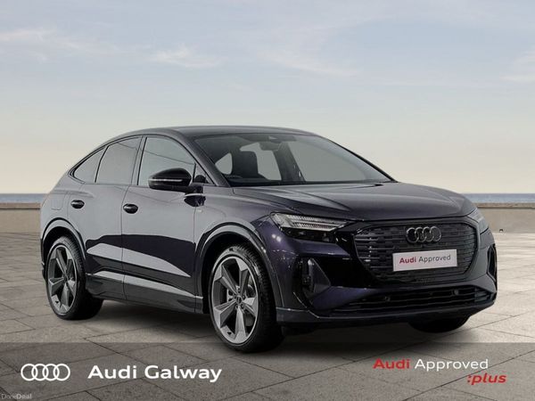 Audi Q4 e-tron SUV, Electric, 2024, Purple