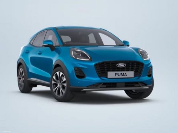 Ford Puma Hatchback, Petrol Hybrid, 2026, Blue