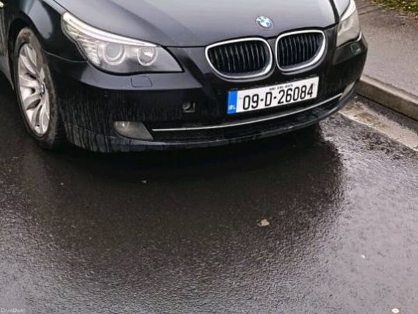 BMW 5-Series Saloon, Diesel, 2009, Black