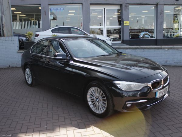 BMW 3-Series Saloon, Petrol Plug-in Hybrid, 2017, Black