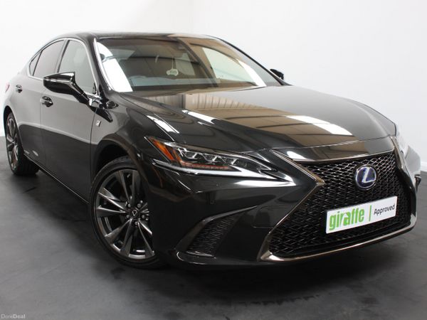 Lexus ES Saloon, Petrol Hybrid, 2021, Black