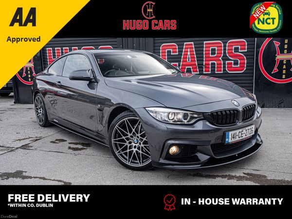 BMW 4-Series Coupe, Diesel, 2014, Grey