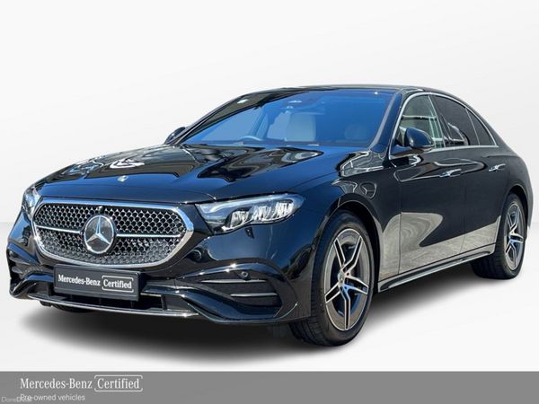 Mercedes-Benz E-Class Saloon, Diesel Plug-in Hybrid, 2025, Black