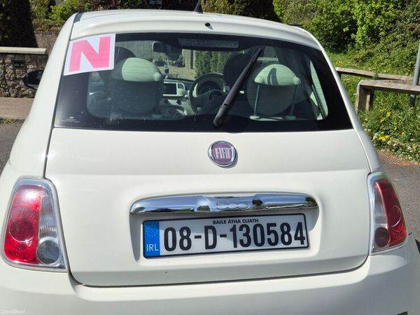 Fiat 500 Hatchback, Petrol, 2008, White
