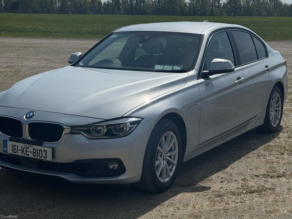 BMW 3-Series Saloon, Petrol Plug-in Hybrid, 2016, Silver
